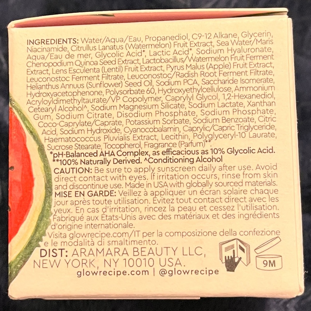 Glow Recipe Watermelon glow AHA Night Treatment - Picture 4 of 5